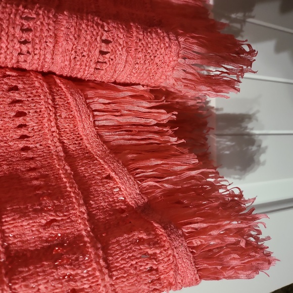 WOMENS LANE BRYANT CORAL CARDIGAN SIZE 14/16 - Picture 3 of 6